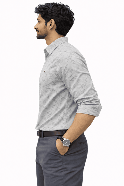 Men’s Printed Cotton Shirt | 100% Cotton Stylish Shirt for Men