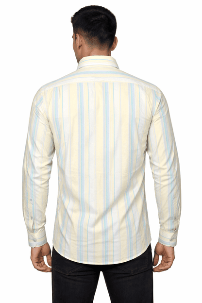 Men’s Linen Striped Shirt | Comfortable Casual Wear